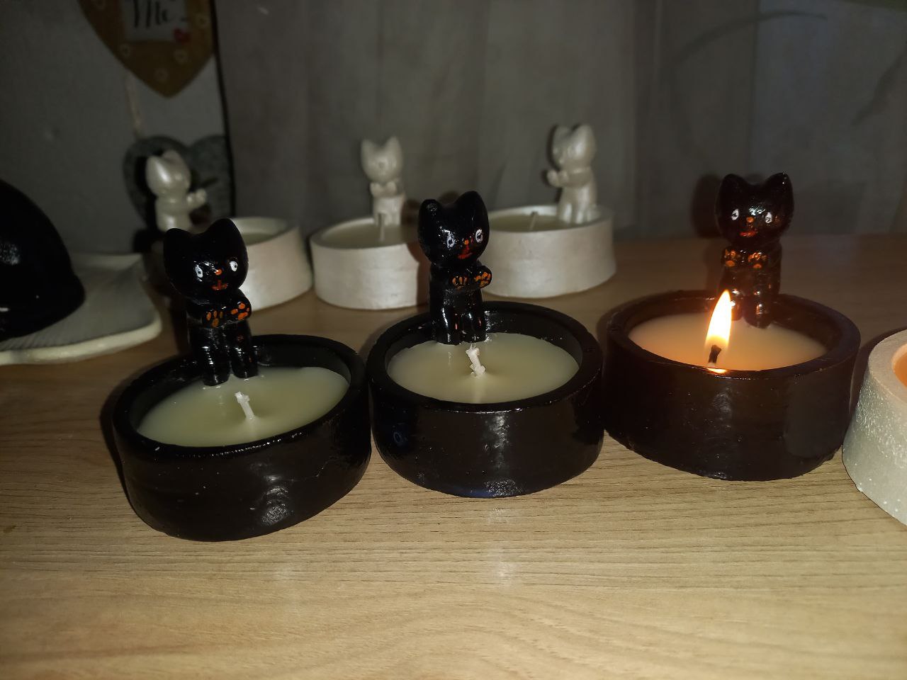 Свеча Котик греет лапки - Хобби и отдых в Владивосток - фото 2