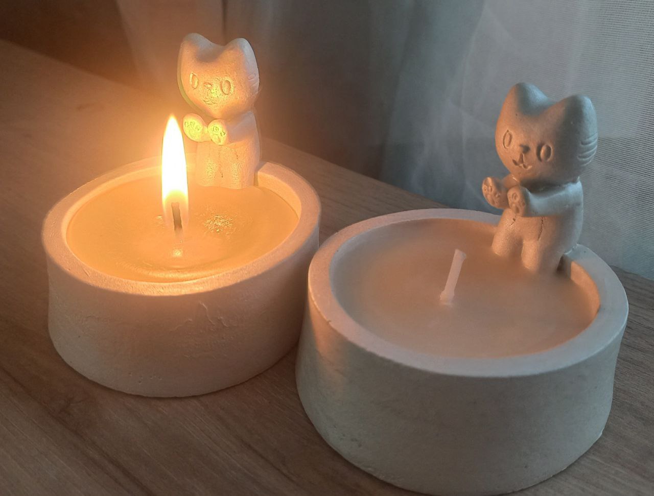 Свеча Котик греет лапки - Хобби и отдых в Владивосток - фото 3