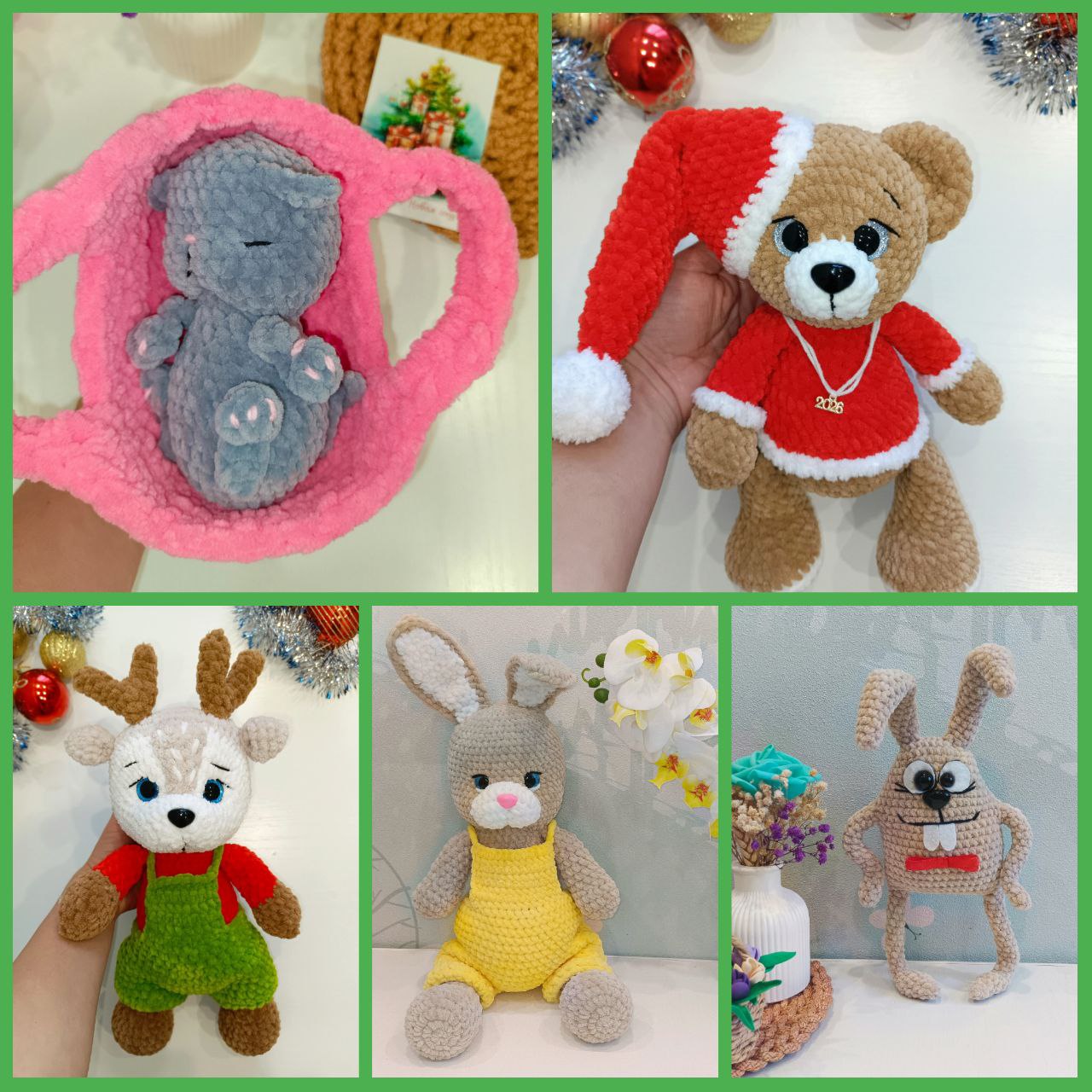 Игрушки ручной работы к Новому году - частное объявление в Норильск