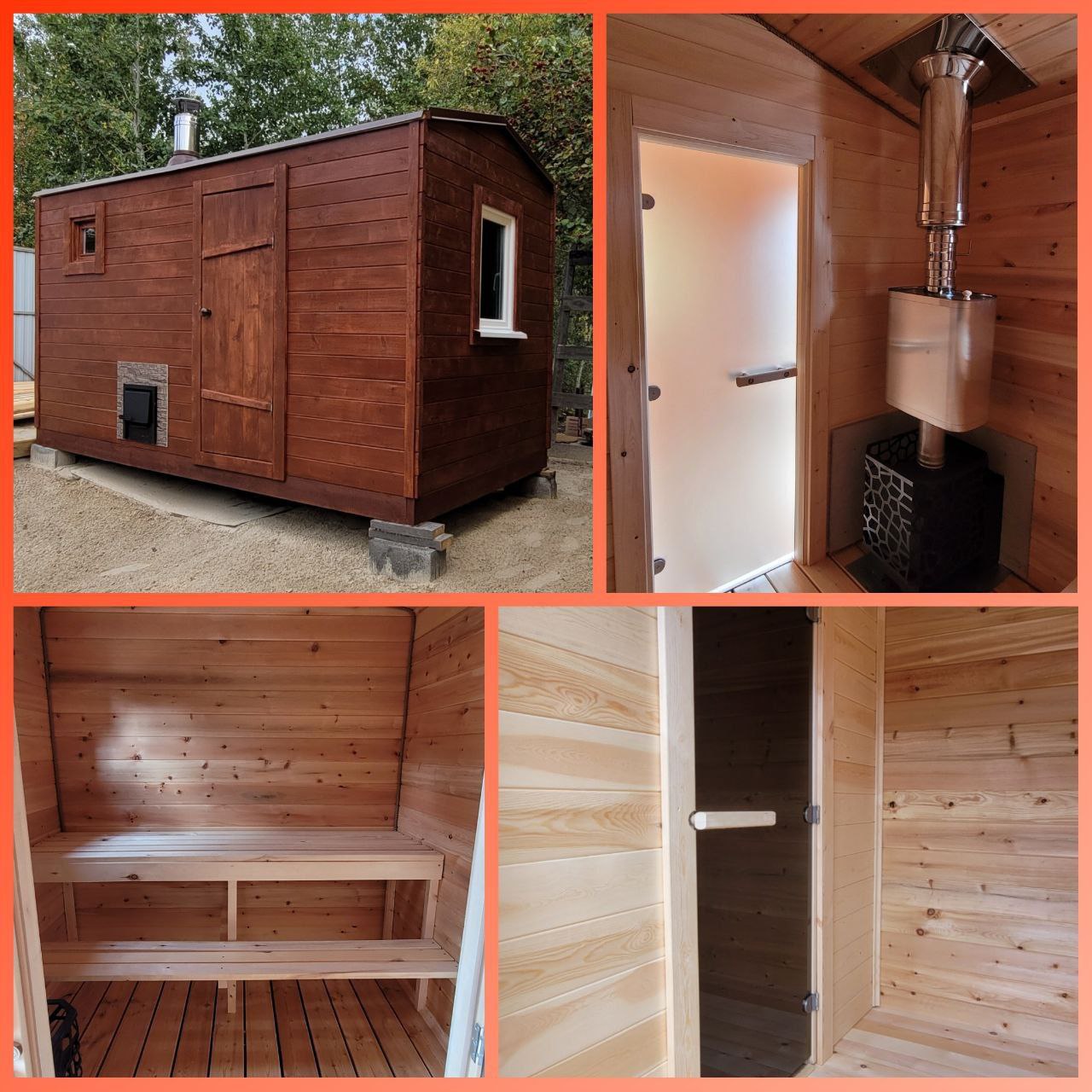 Продаётся новая КЕДРОВАЯ Баня 4×2 м - Для дома и дачи в Тюмень