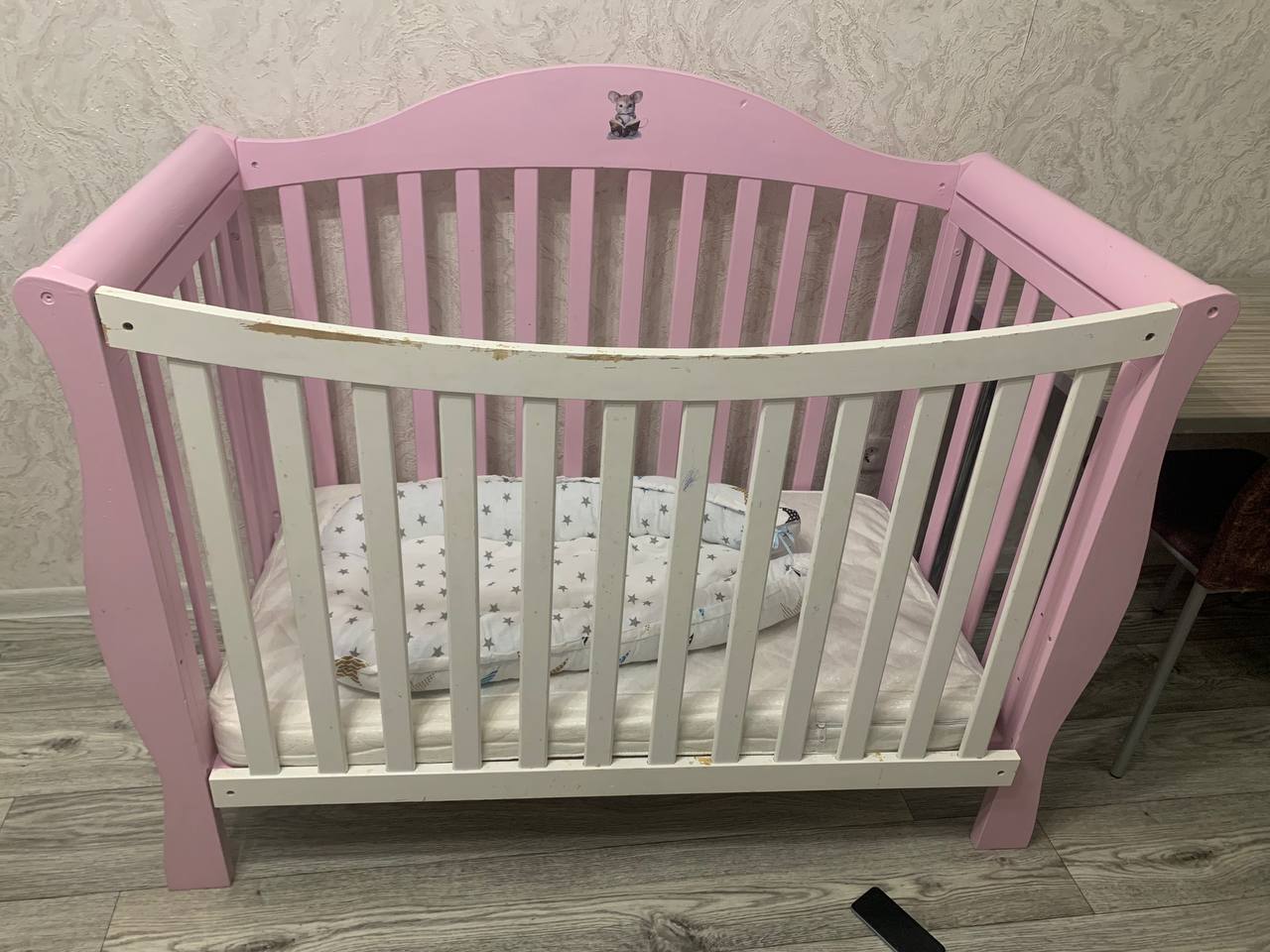Детская кроватка с матрасом - Товары для детей в Тюмень