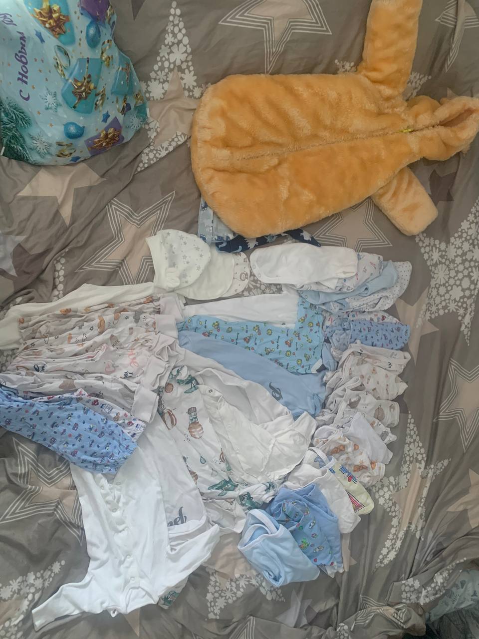 Электрический молокосос и вещи для новорожденного - частное объявление в Тюмень