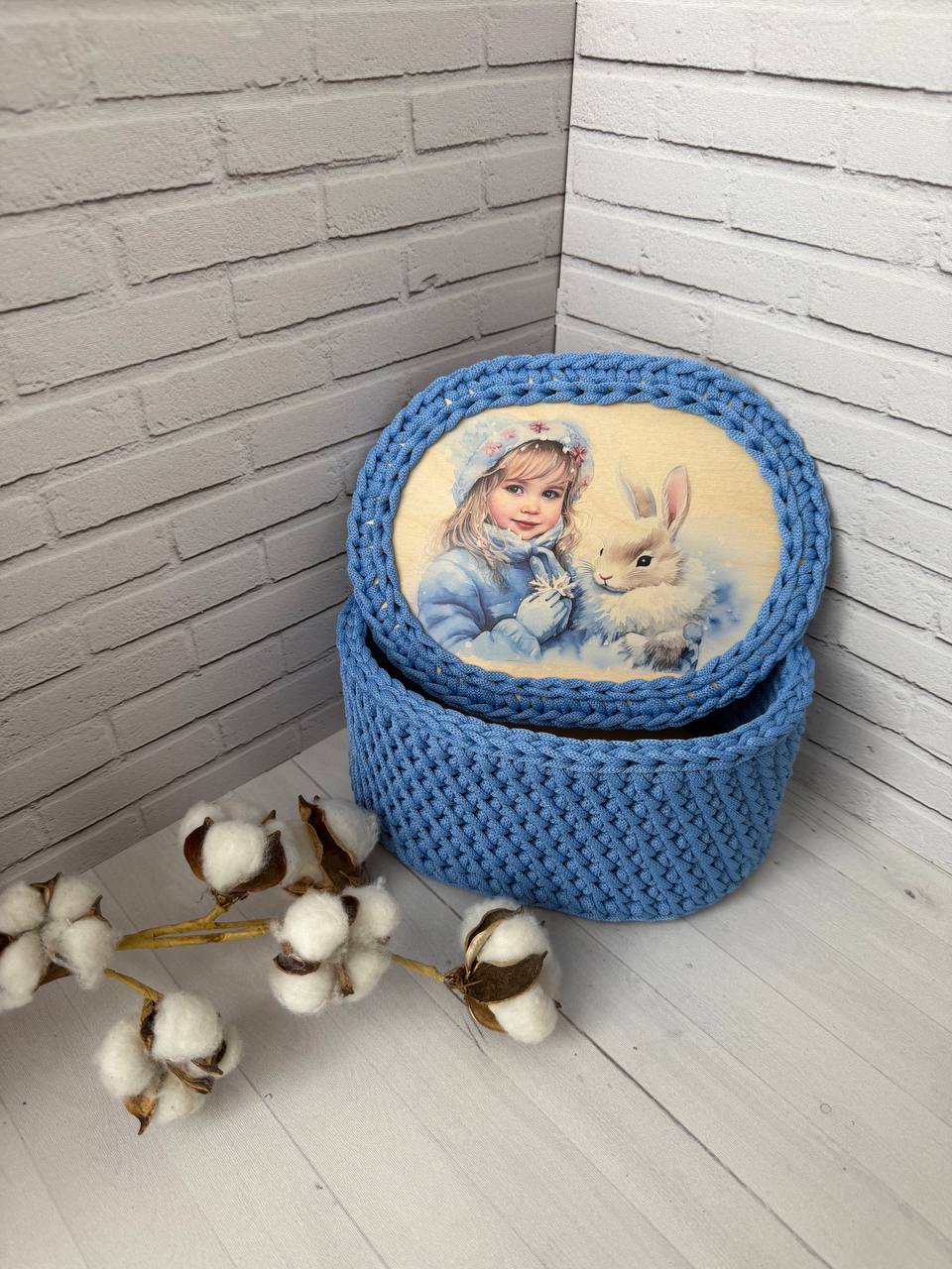 Вязаные корзинки и декор - Хобби и отдых в Люберцы - фото 2