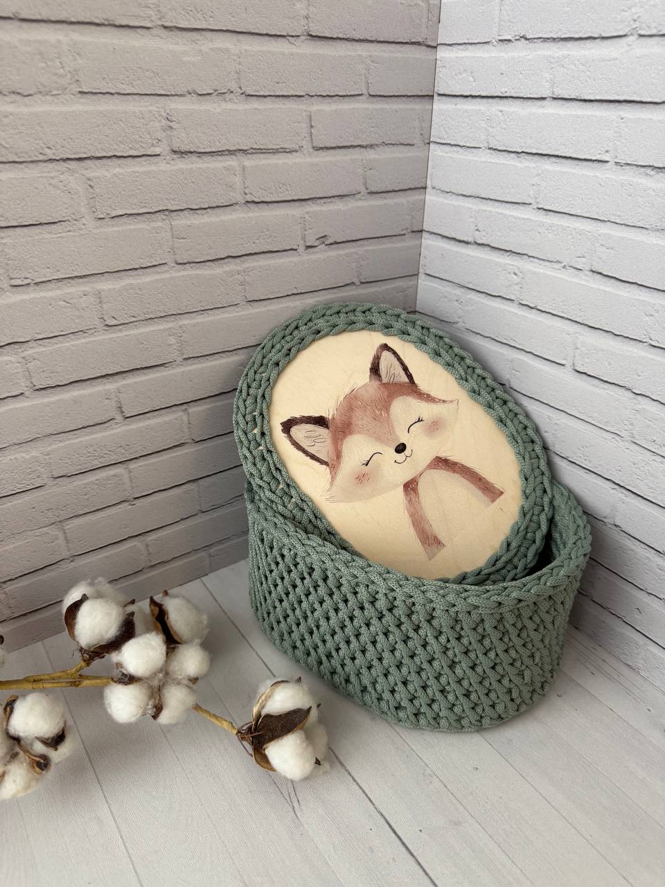 Вязаные корзинки и декор - Хобби и отдых в Люберцы - фото 3