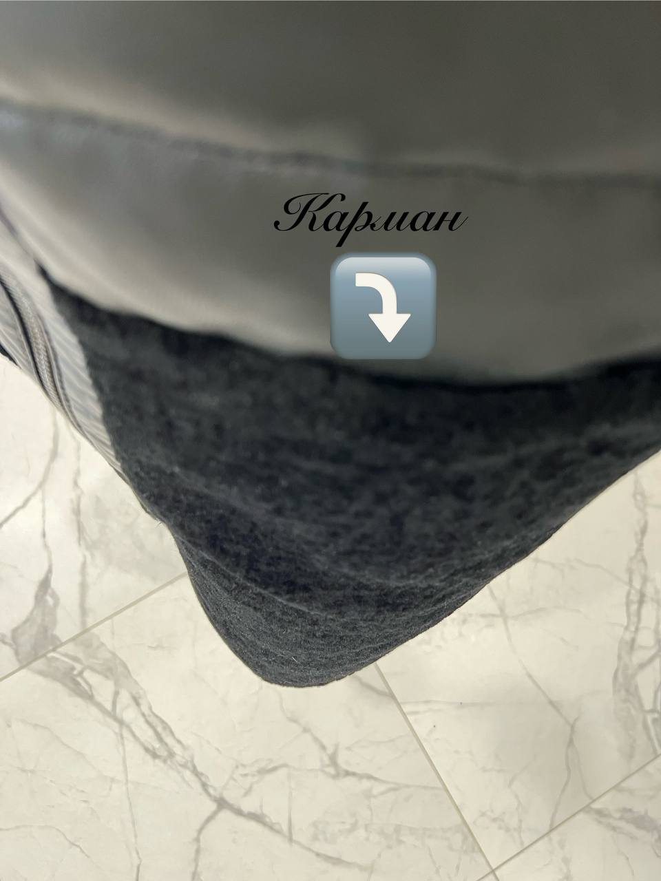 Комбинированное утепленное пальто из натуральной кожи и меха овчины Vericci - Одежда в Люберцы - фото 2