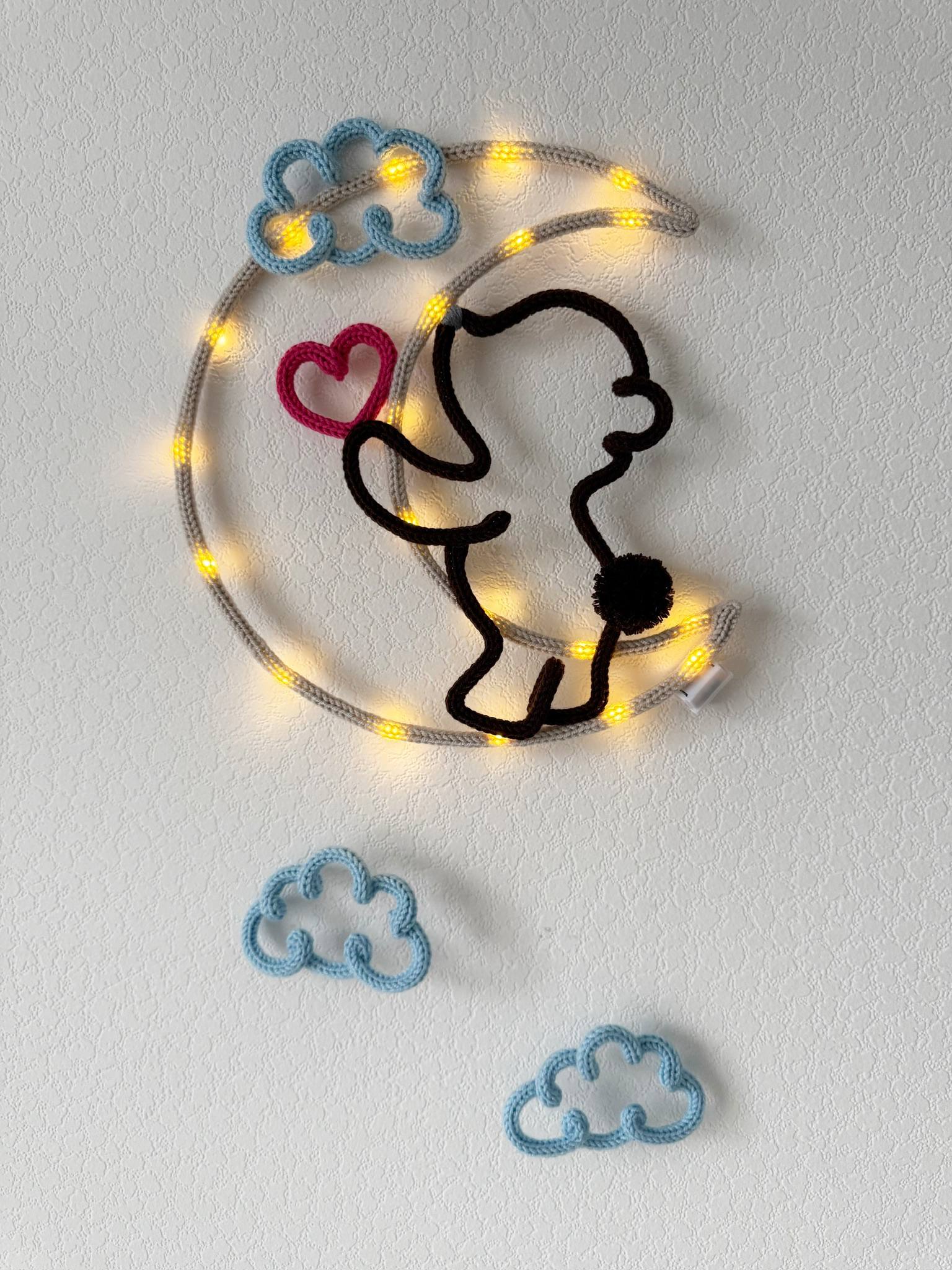 Вязаные имена и декор для детских комнат - Товары для детей в Люберцы