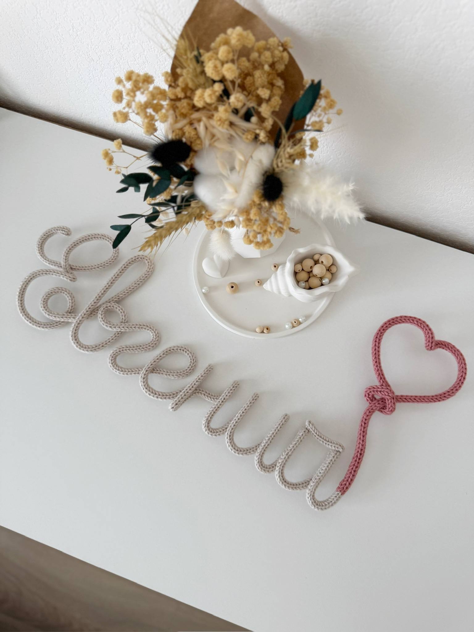 Вязаные имена и декор для детских комнат - Товары для детей в Люберцы - фото 3