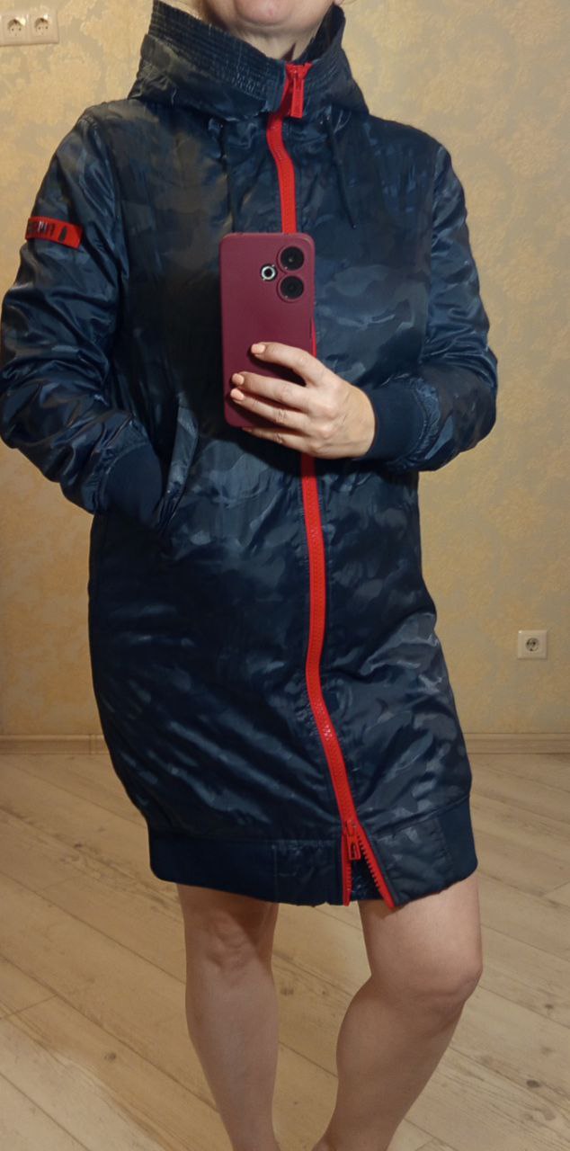 Куртка FINISTERRE демисезонная синий камуфляж - Одежда в Люберцы - фото 3