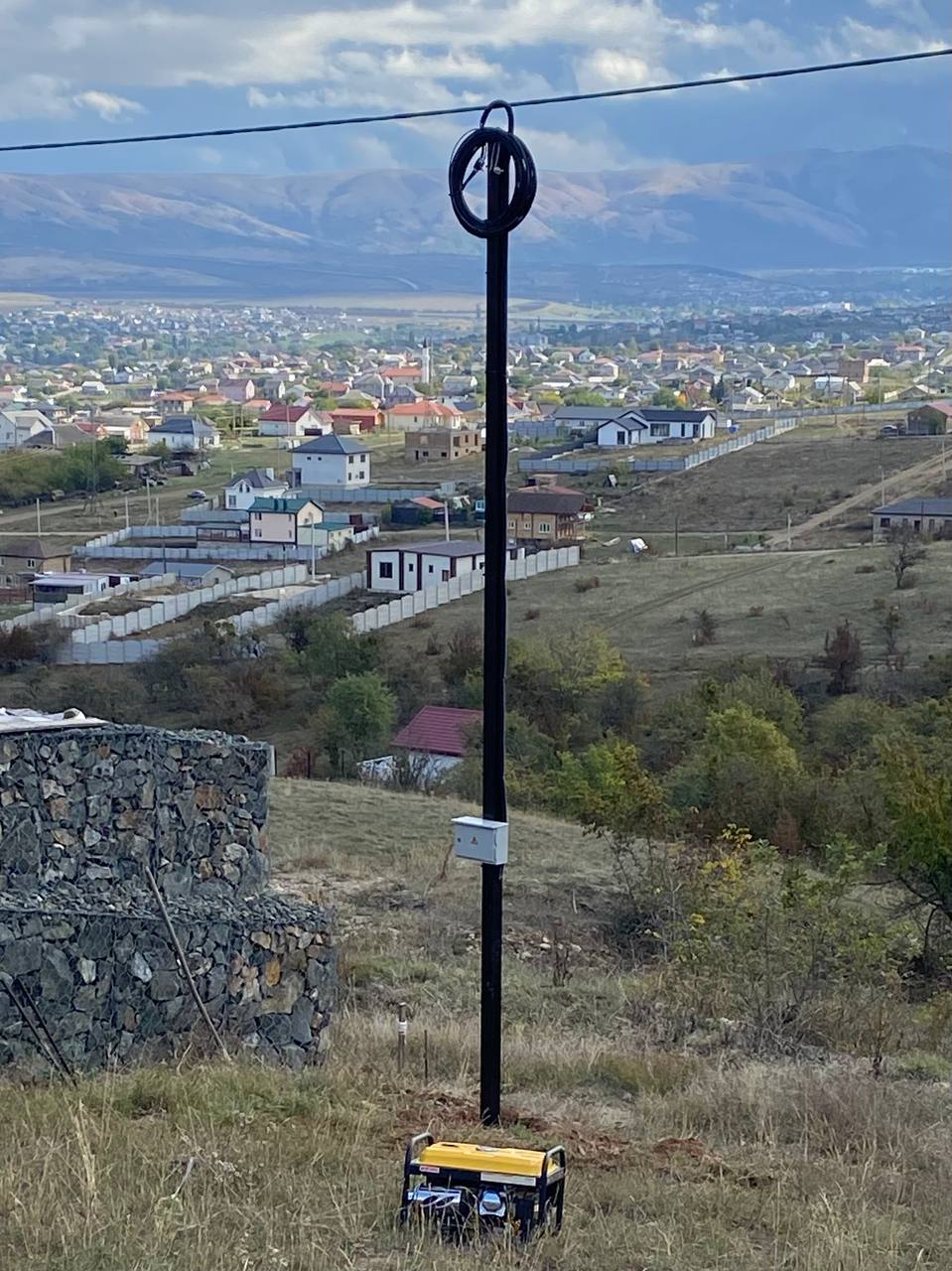 Установка трубостойки и монтаж электрооборудования - частное объявление в Севастополь