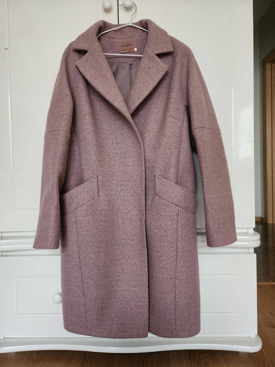 Пальто шерстяное оверсайз - Одежда в Москва - фото 2