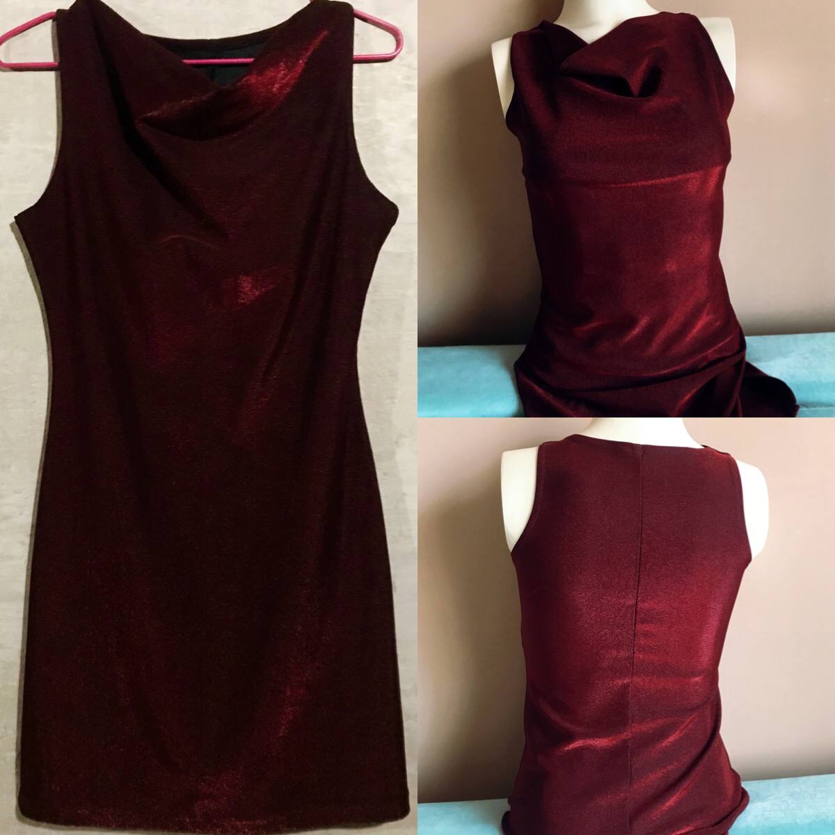 Вечернее платье винного цвета - Одежда в Москва