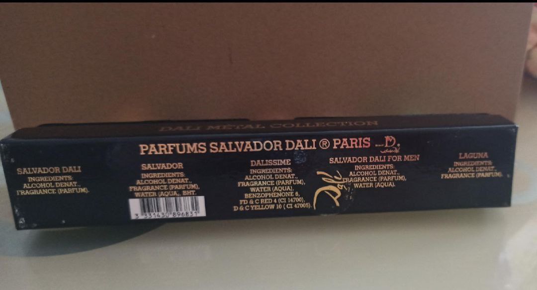 Набор миниатюр Dali Metal Collection Parfum - Красота и здоровье в Москва
