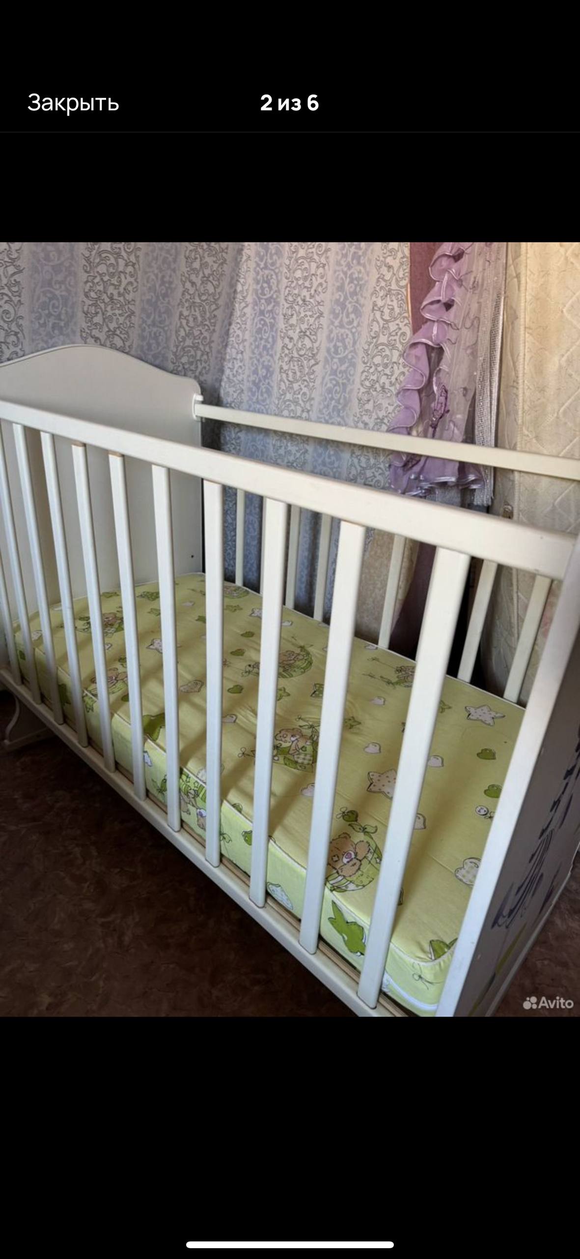 Продам детскую кровать с матрасом - Товары для детей в Астрахань - фото 2