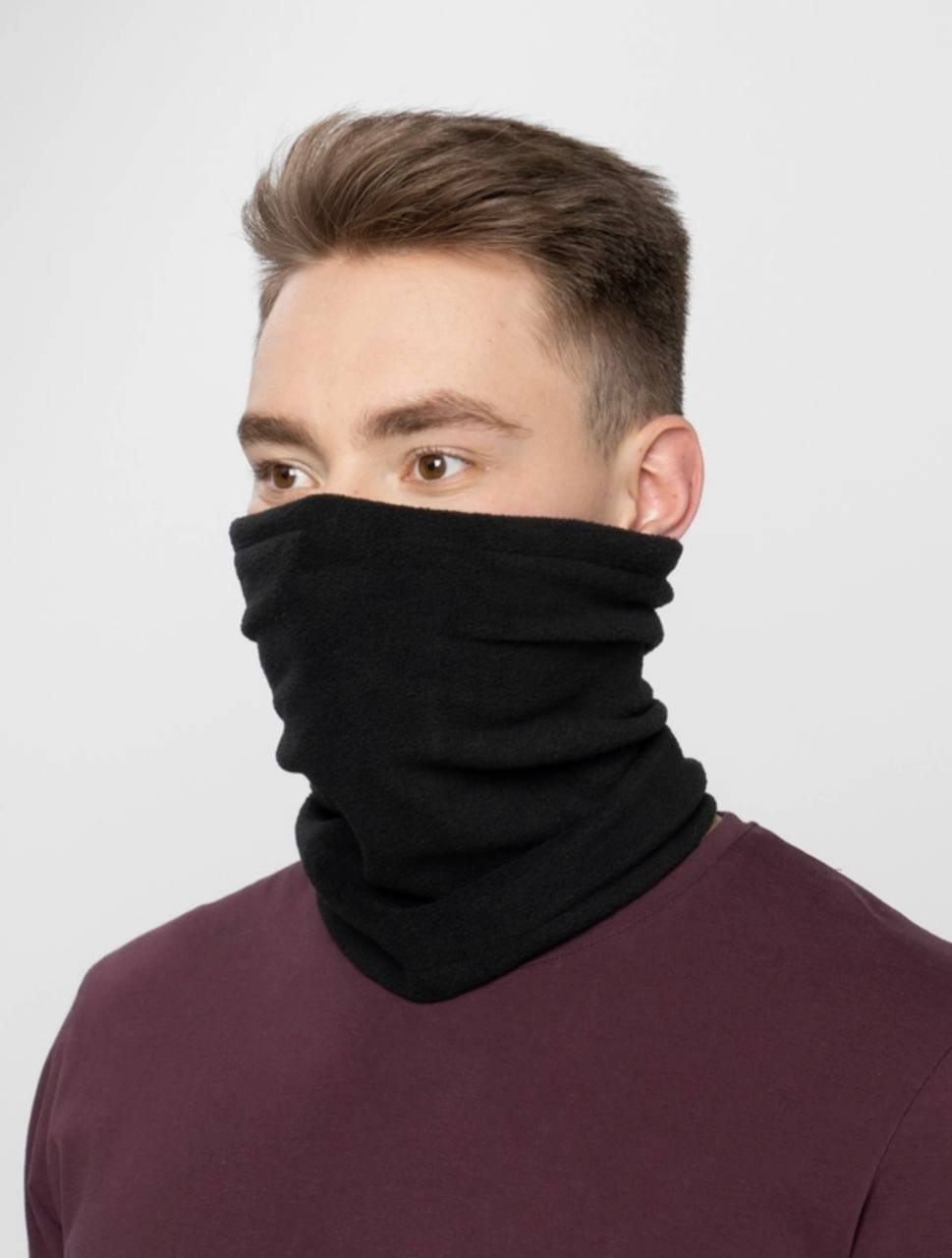 Флисовые снуды в черном и темно синем цветах - Одежда в Набережные Челны - фото 4