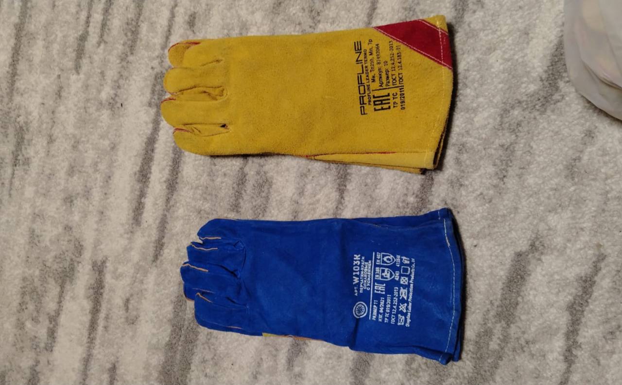 Краги сварочные 10 пар - Одежда в Набережные Челны