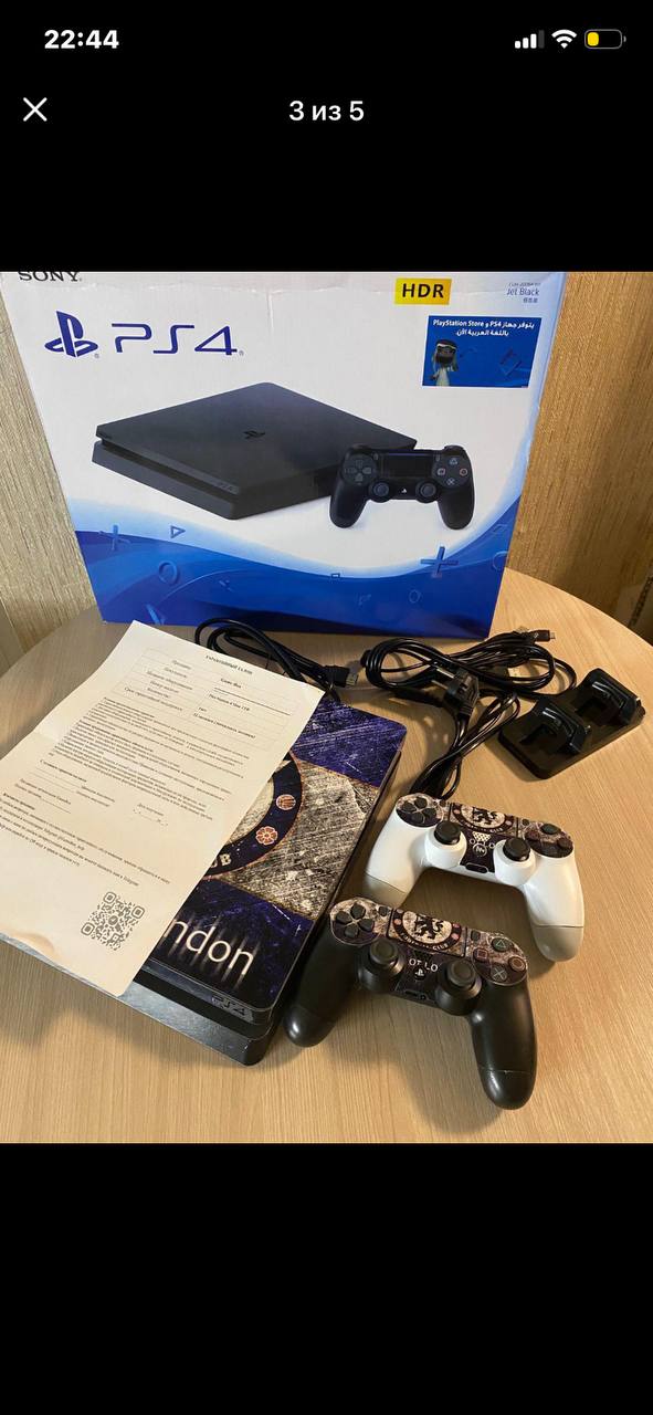 PS4 slim на 1 тб - Электроника в Балашиха - фото 3