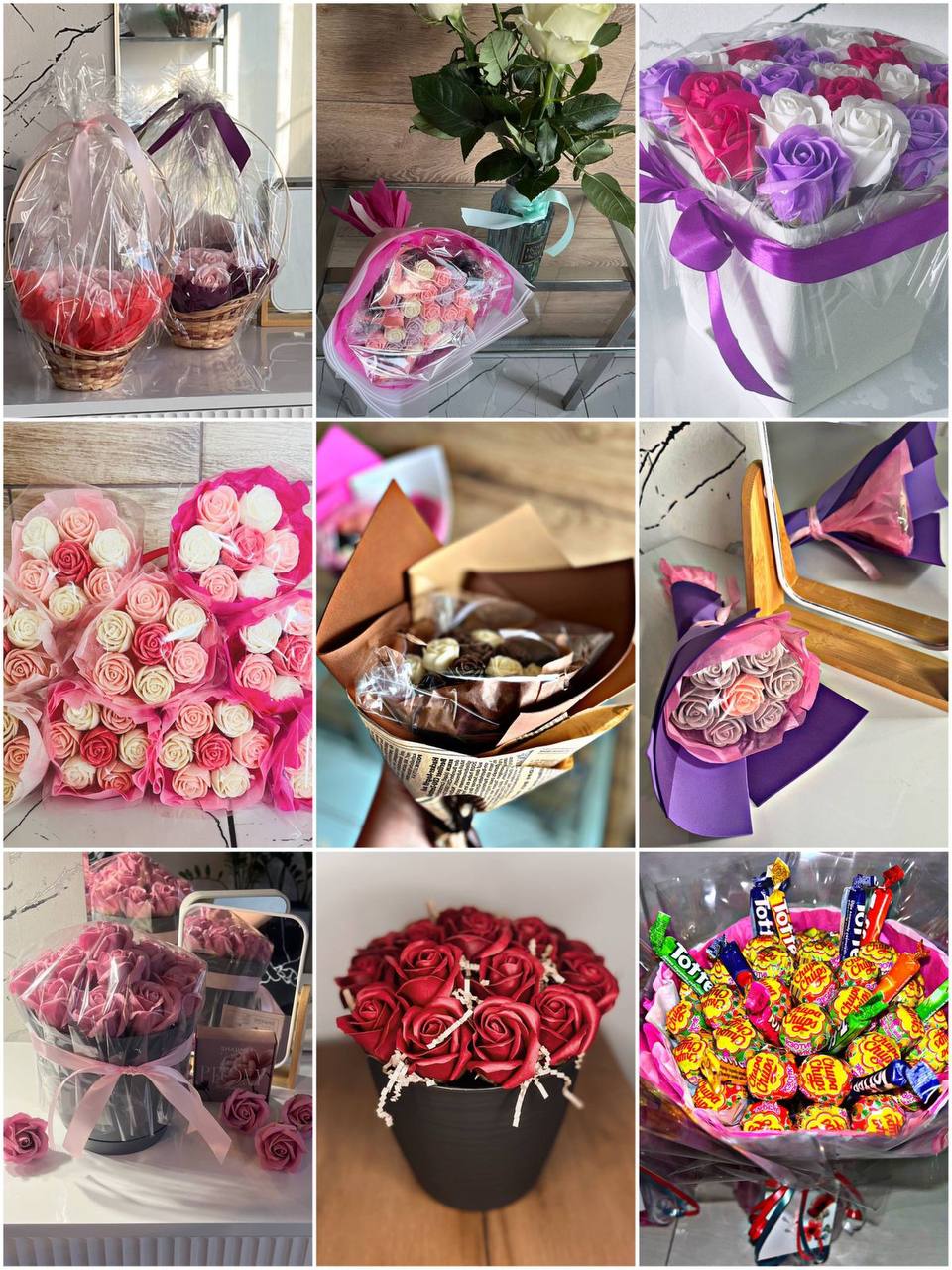 Букеты ручной работы для незабываемого праздника - Хобби и отдых в Балашиха