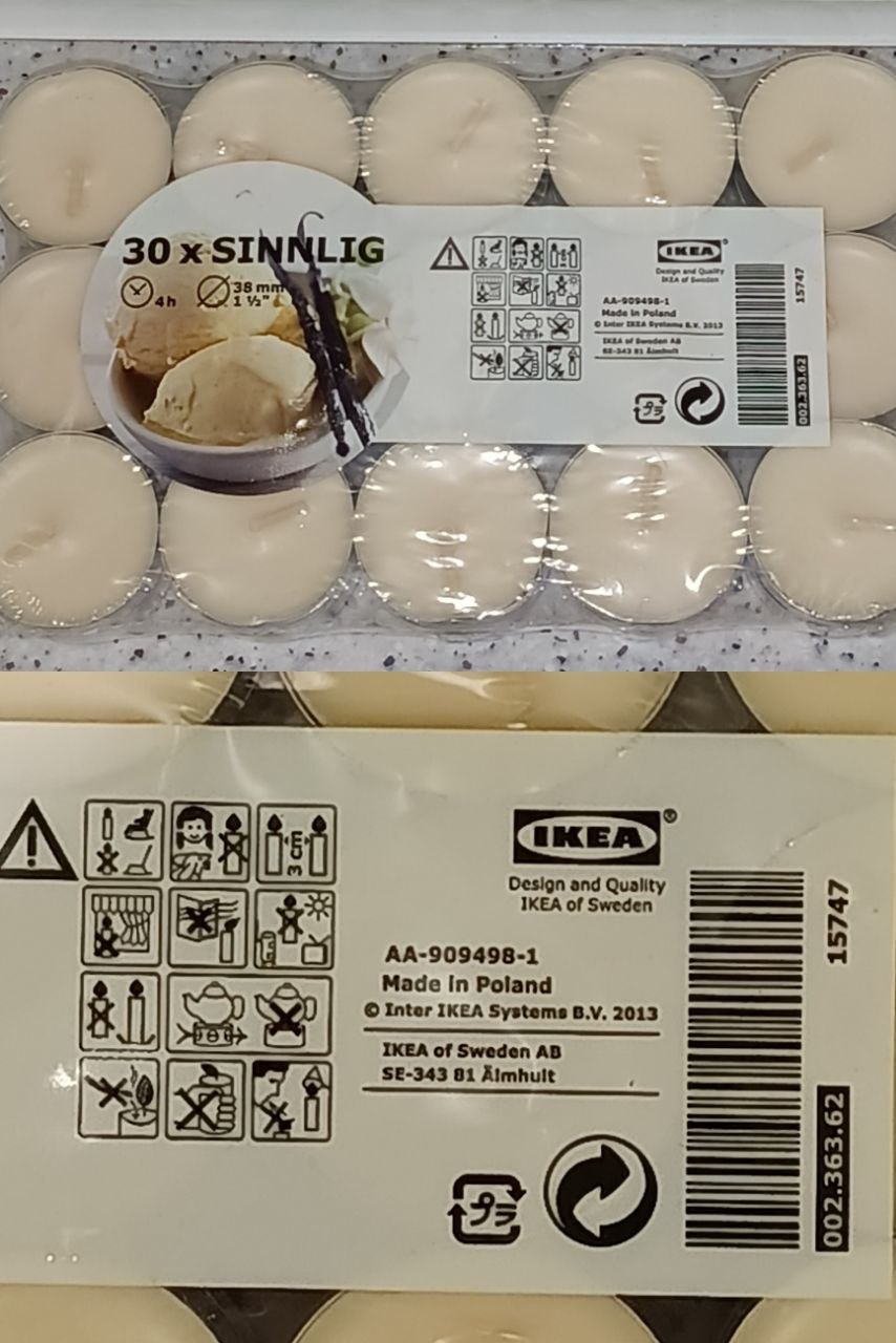 Свечи Икея оригинальные - Для дома и дачи в Мытищи, Королёв