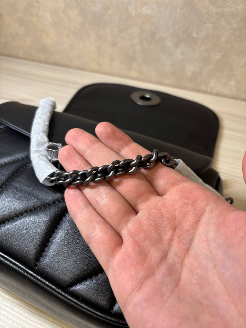 Женская сумка Coach черного цвета - Одежда в Мытищи, Королёв - фото 5