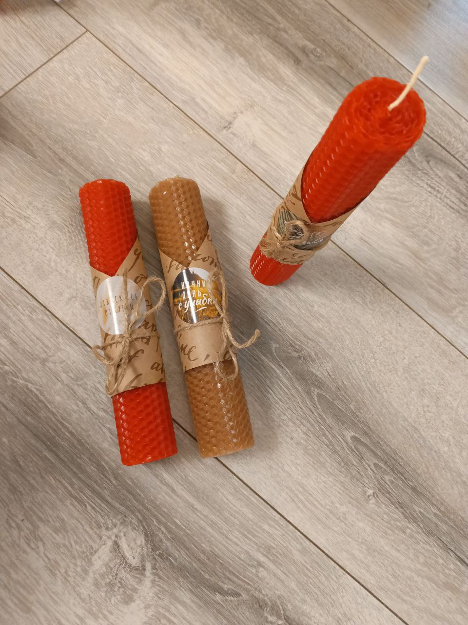 ЭКО свечи из медовой вощины - Хобби и отдых в Тольятти - фото 2