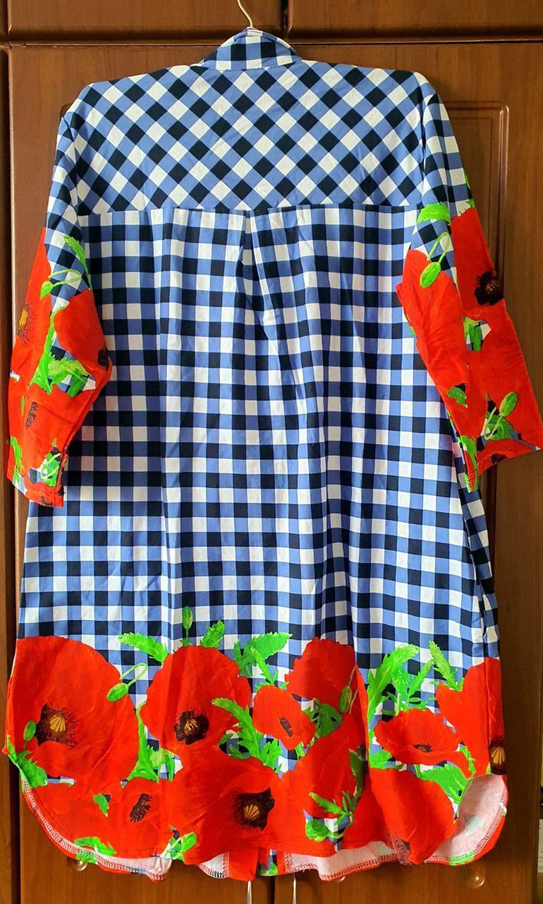 Туника-рубашка из мягкого трикотажа - частное объявление в Тольятти