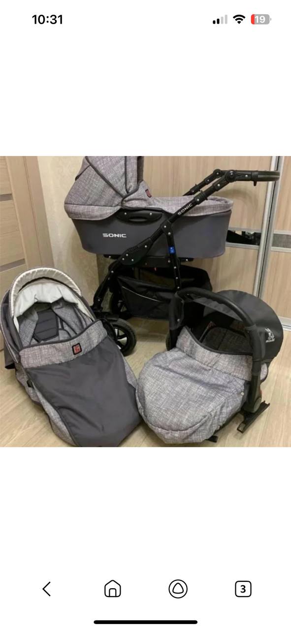 Продам коляску 3в1 фирмы sonic - Товары для детей в Тольятти