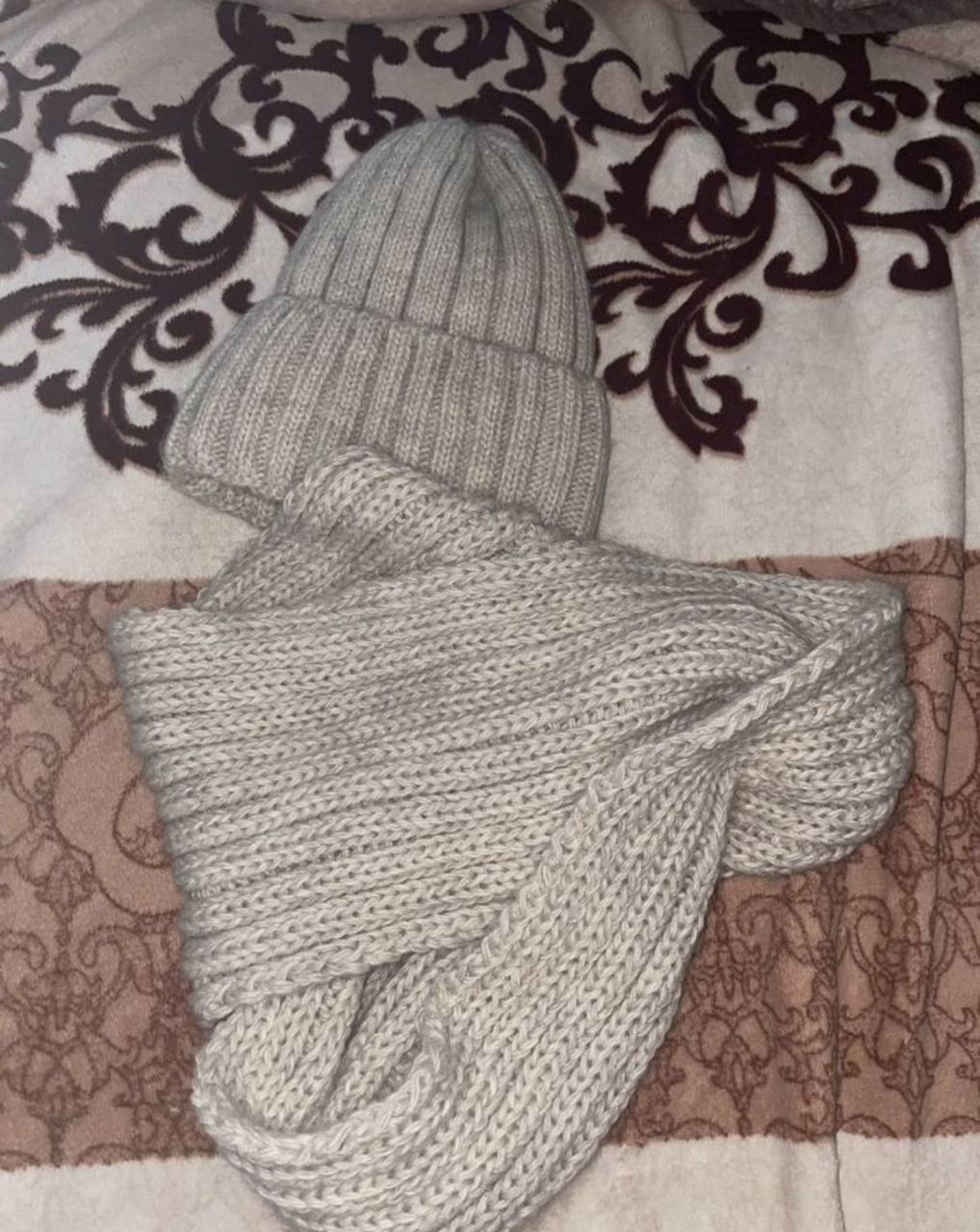 Флисовая шапка с шарфом - частное объявление в Балашиха