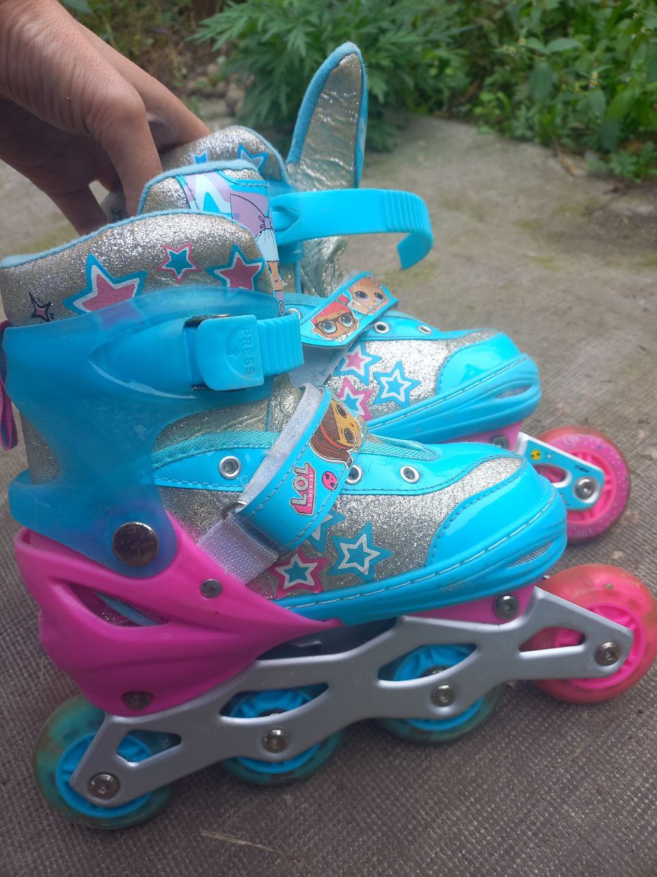 Ролики для девочки раздвижные - Хобби и отдых в Владивосток - фото 3
