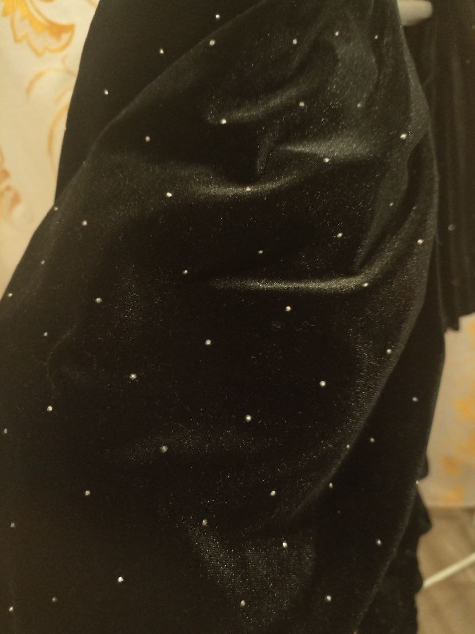 Шикарное бархатное платье со стразами - Одежда в Владивосток - фото 3