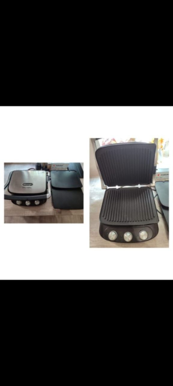 Продам гриль Delonghi с дополнительными панелями - Для дома и дачи в Владивосток