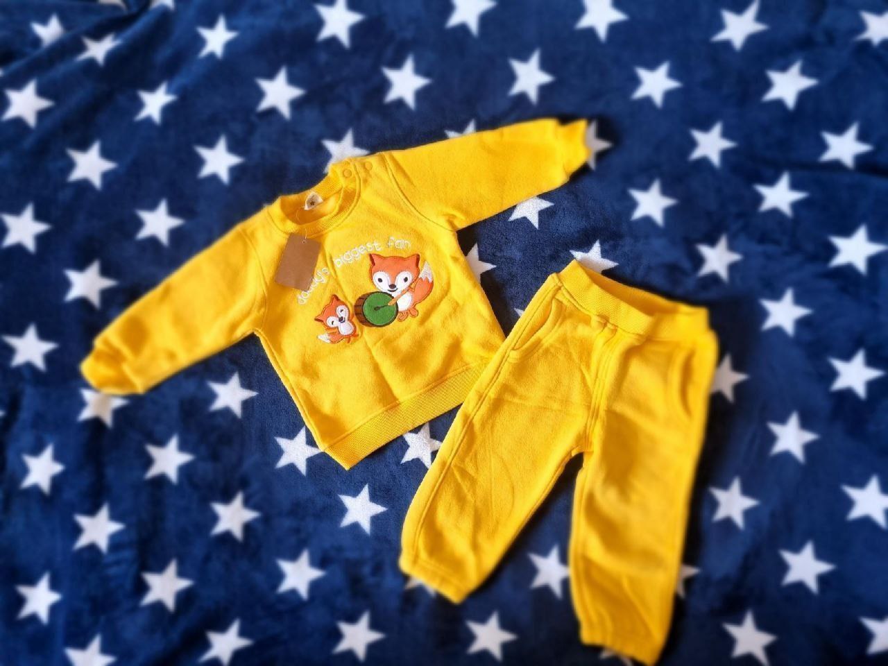 Желтый костюмчик на флисе - Товары для детей в Владивосток