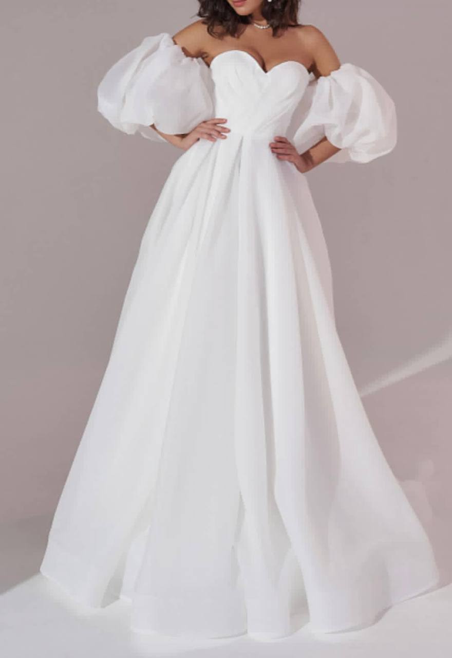 Свадебное платье А-силуэта - Одежда в Владивосток