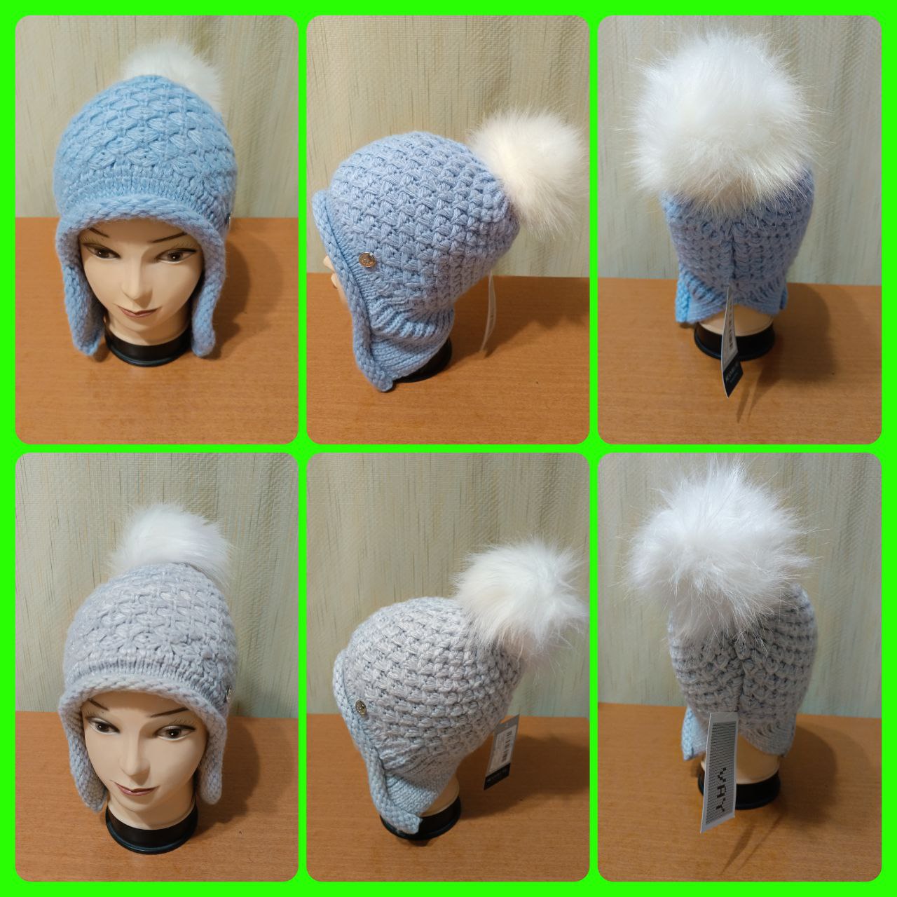 Шапочки зимние новые на флисовом подкладе - частное объявление в Владивосток