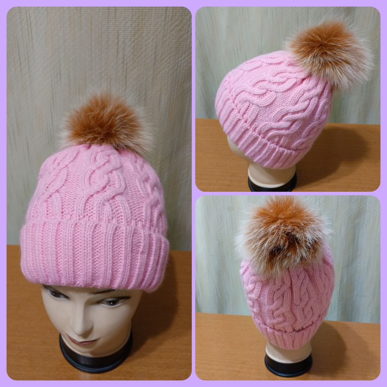 Шапочка новая на флисовом подкладе - частное объявление в Владивосток