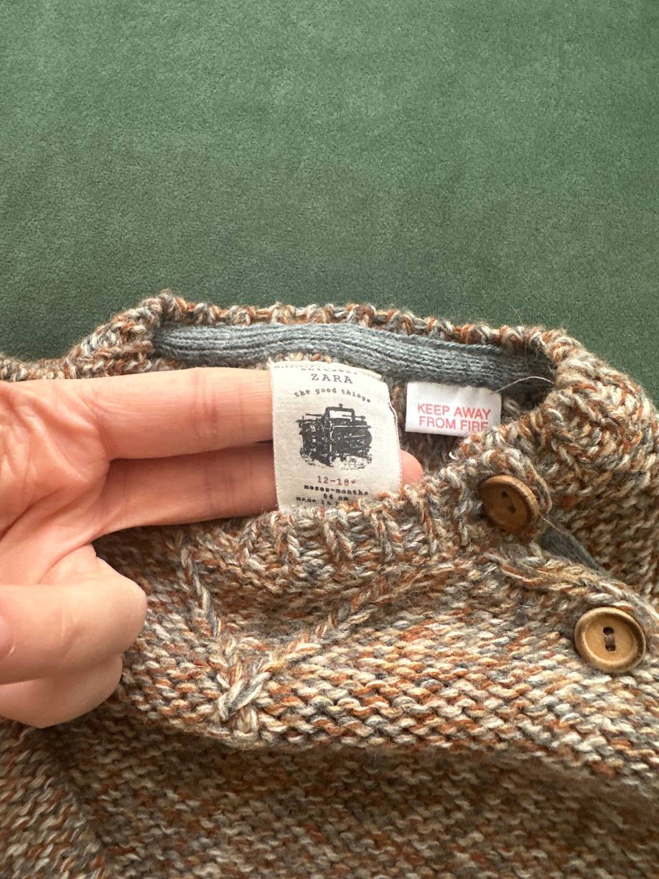 Свитер детский Zara размер 92 - Одежда в Химки