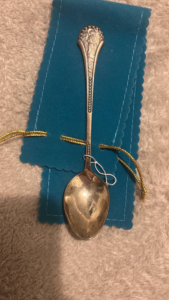 Ложка серебряная Ангел хранитель - частное объявление в Химки