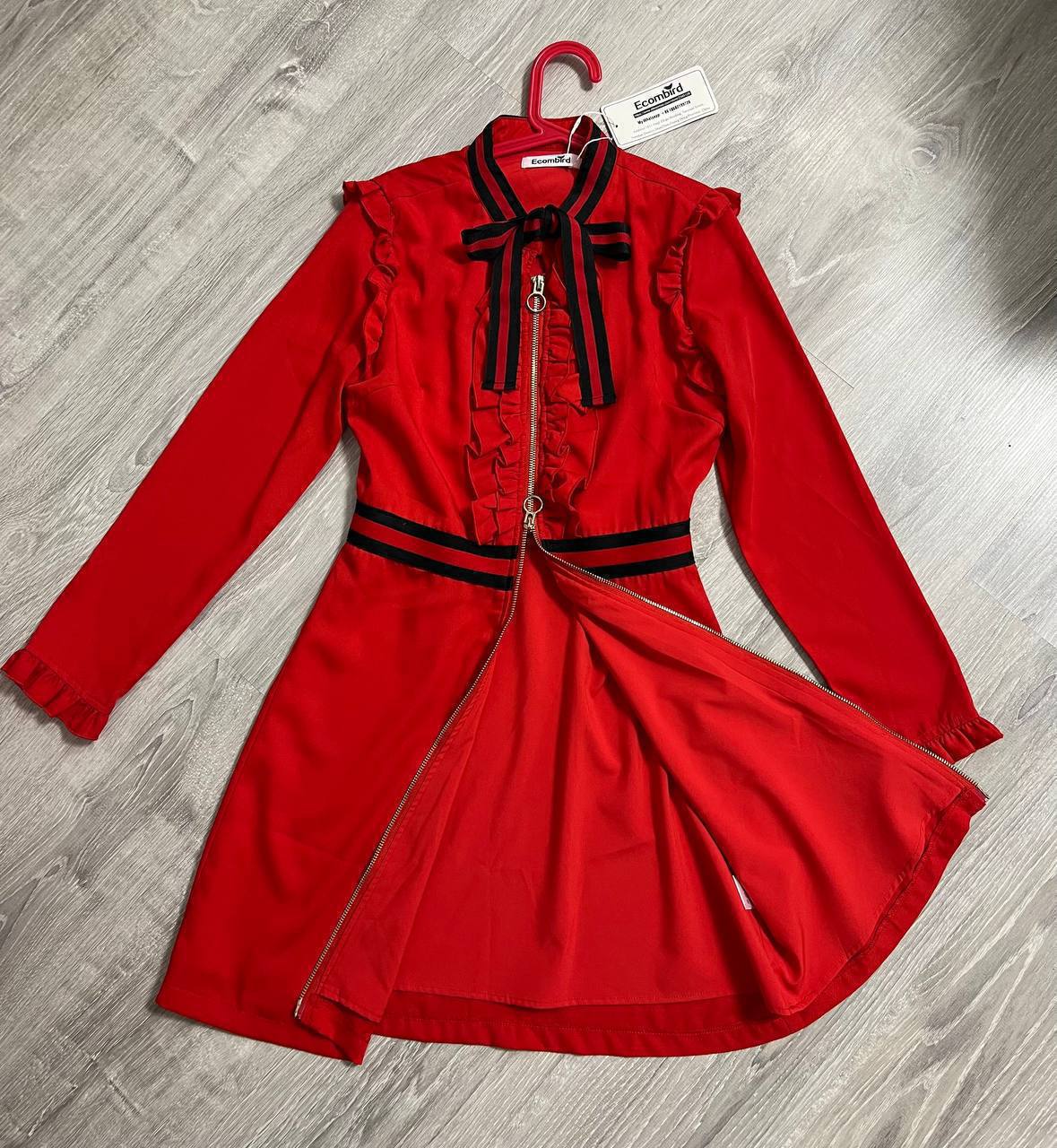 Эффектное платье на молнии - Одежда в Красногорск