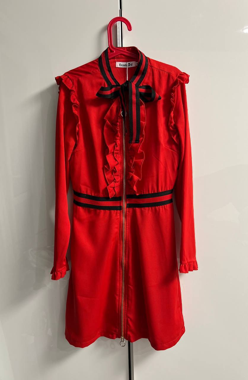 Эффектное платье на молнии - Одежда в Красногорск - фото 2