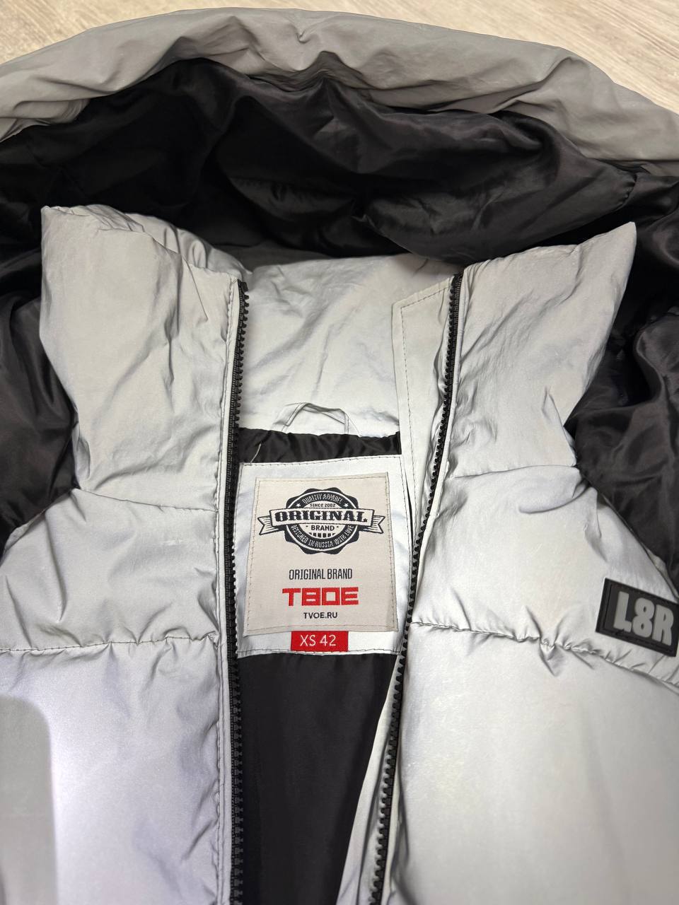 Куртка демисезонная теплая со светоотражающим эффектом - Одежда в Красногорск - фото 4